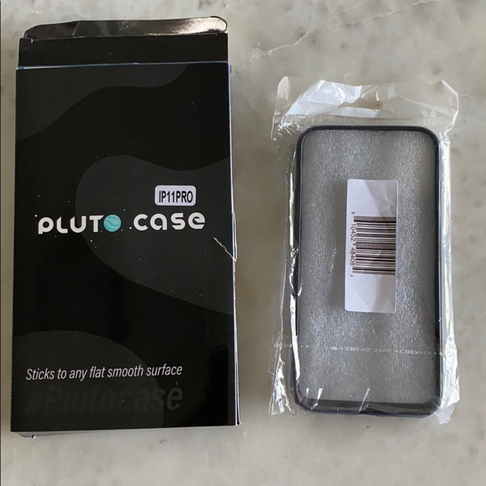 Pluto case for an iPhone 11 Pro.
